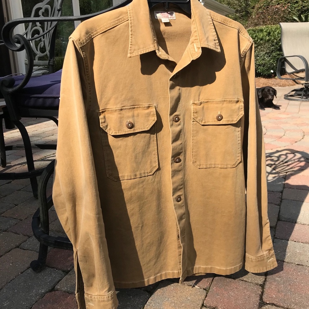 J Crew Wallace and Barnes canvas shirt/jacket